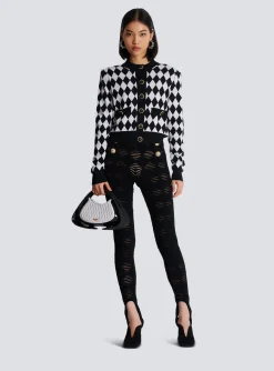 New Diamond Knit Cardigan Women Knitwear