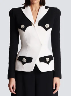 Shop Double Crepe Jacket Women Jackets And Blazers