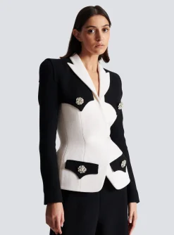Shop Double Crepe Jacket Women Jackets And Blazers