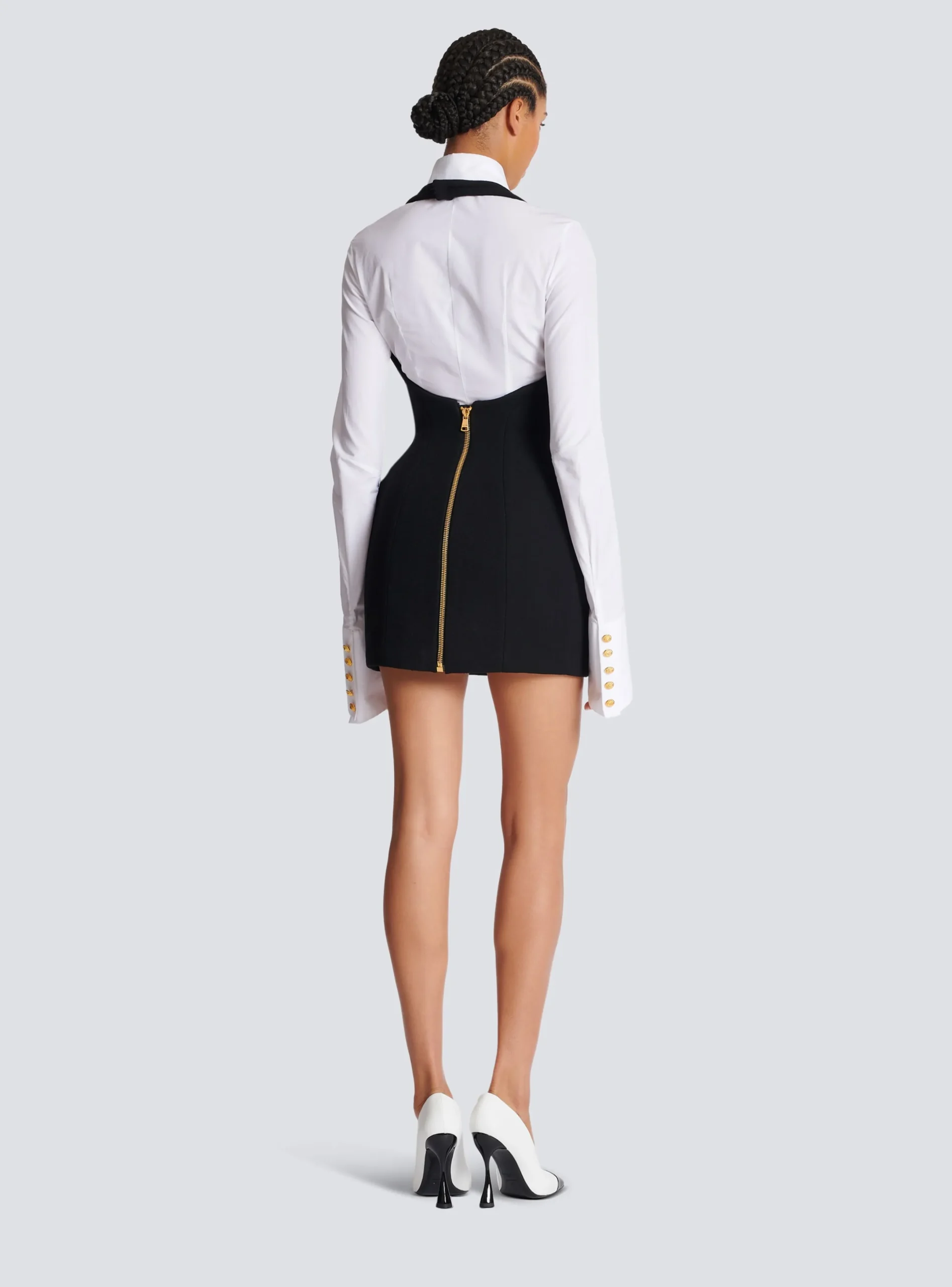 Cheap Double Crepe Tulip Skirt Women Skirts