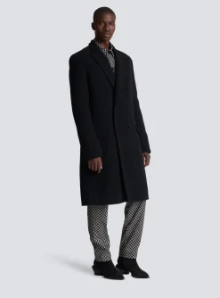Discount Double Face Wool And Cashmere Coat Outerwear