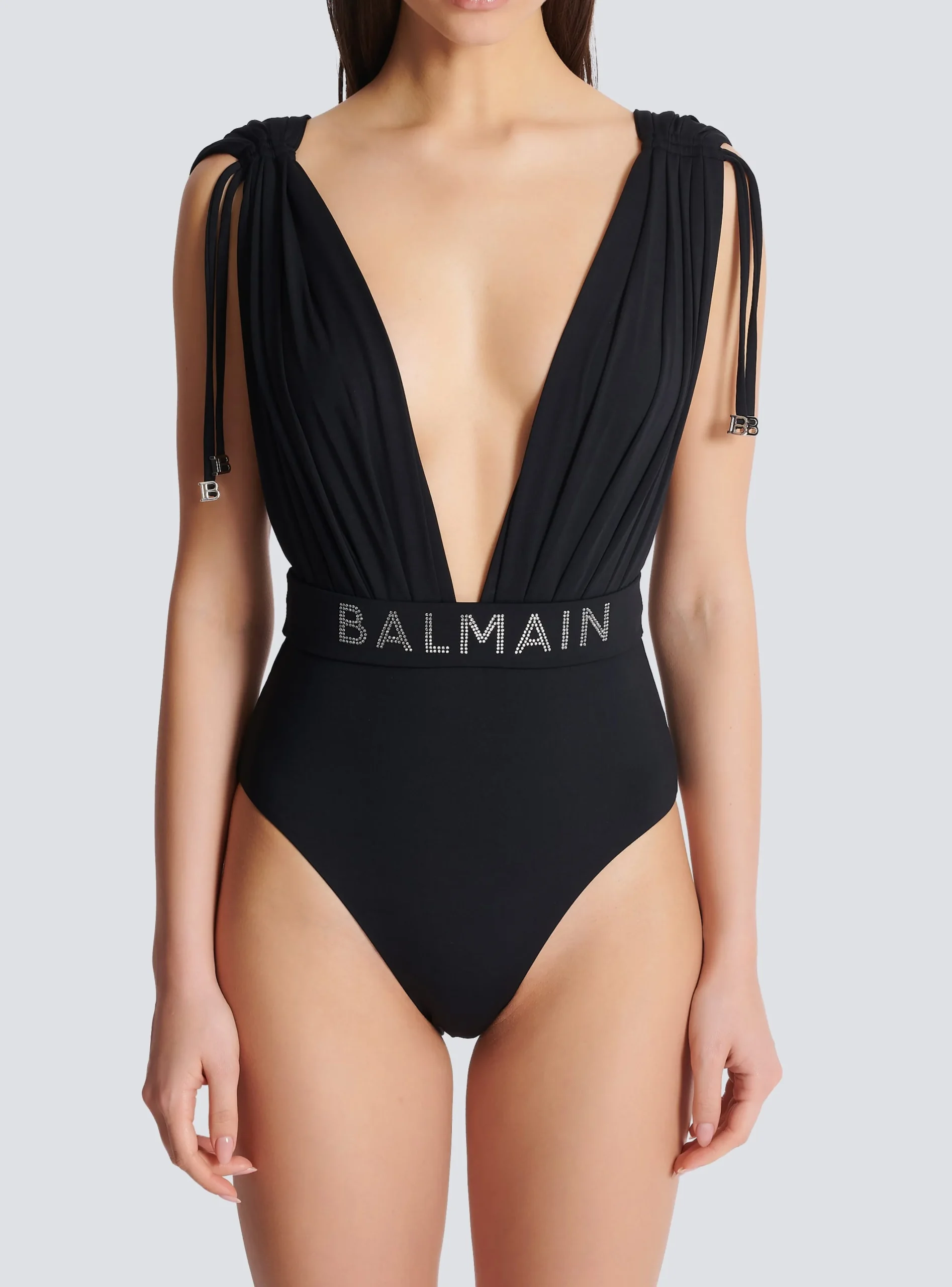 Best Sale Draped Swimsuit Women Swimwear
