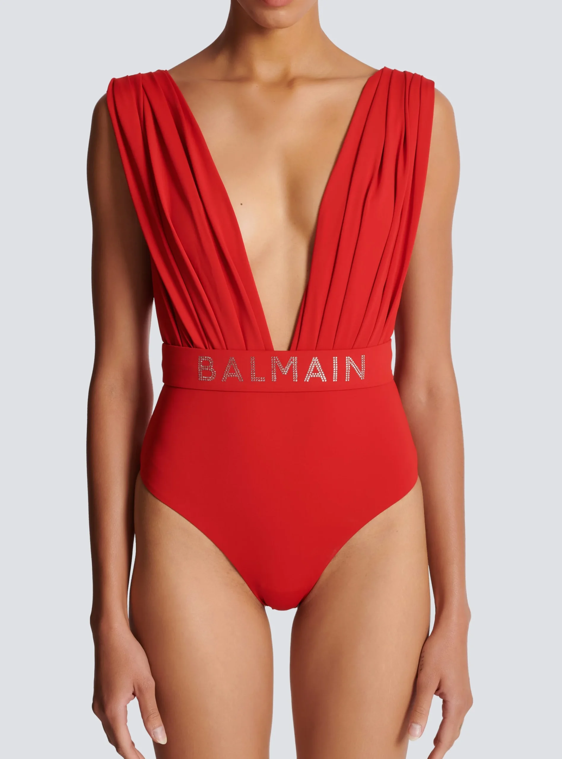 Best Sale Draped Swimsuit Women Swimwear