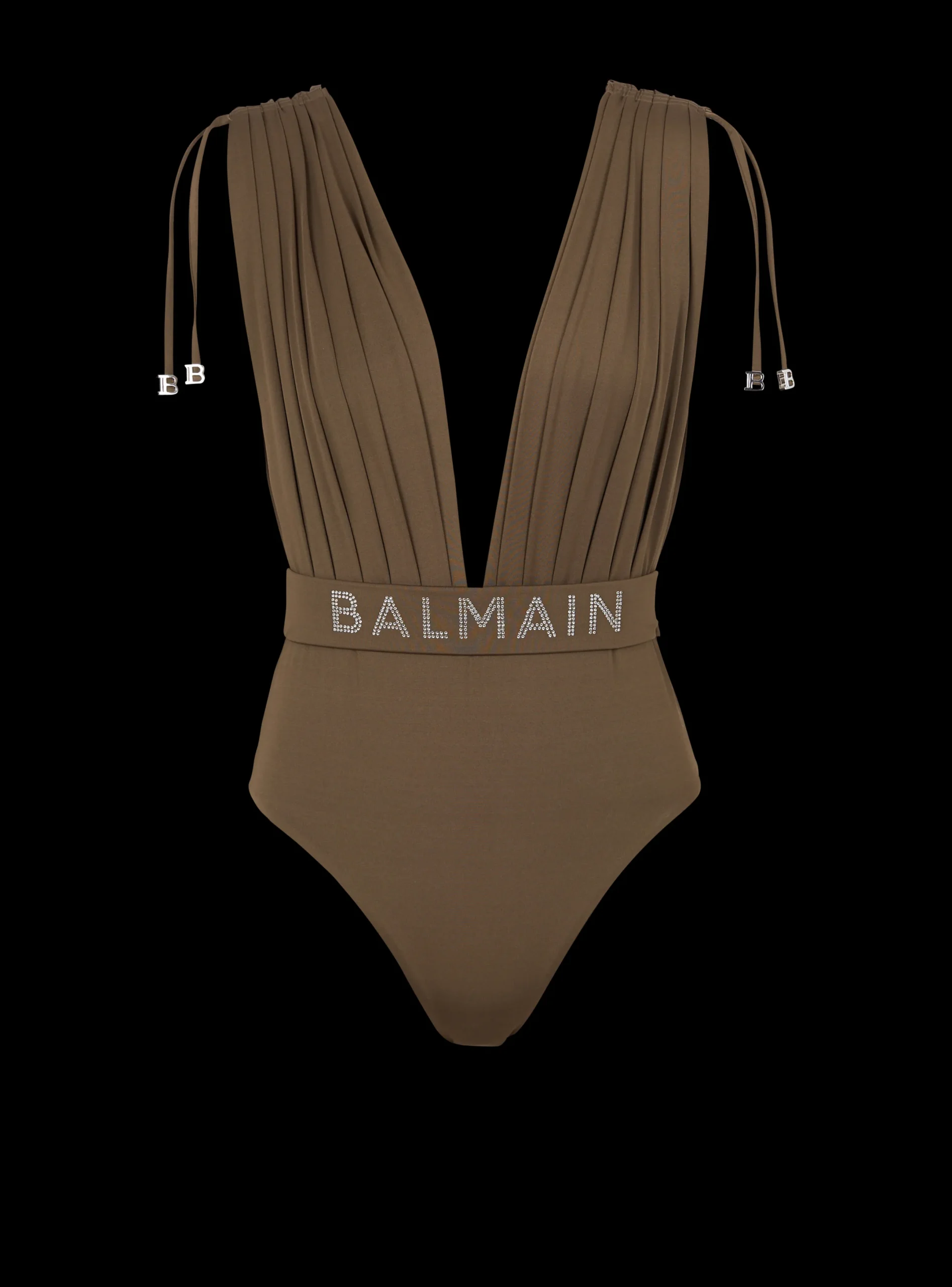 Cheap Draped Swimsuit Women Swimwear