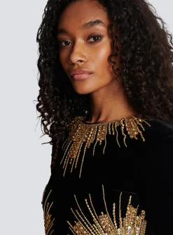Flash Sale Dress With Pearl And Sequin Embroidery Women Dresses