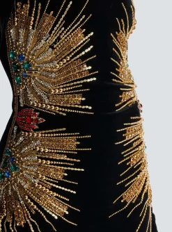 Flash Sale Dress With Pearl And Sequin Embroidery Women Dresses