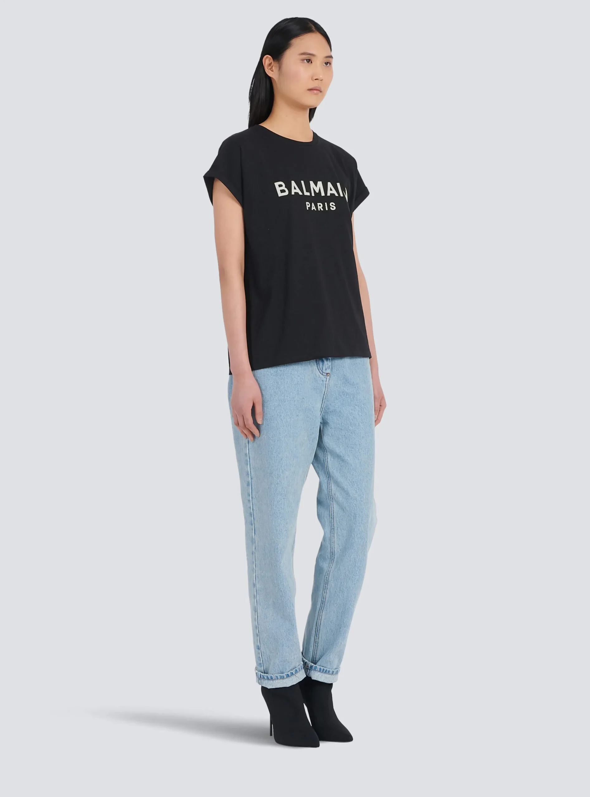 Hot Eco-designed Cotton T-shirt With Logo Print Women T-Shirts