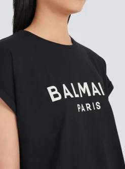 Hot Eco-designed Cotton T-shirt With Logo Print Women T-Shirts