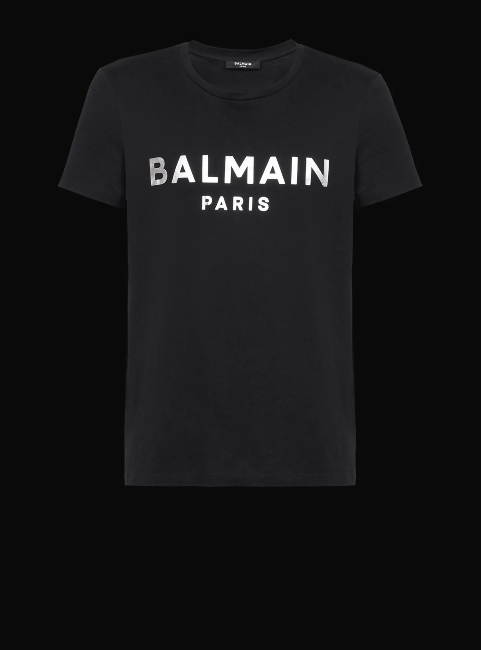 Hot Eco-designed Cotton T-shirt With Paris Logo Print T-Shirts