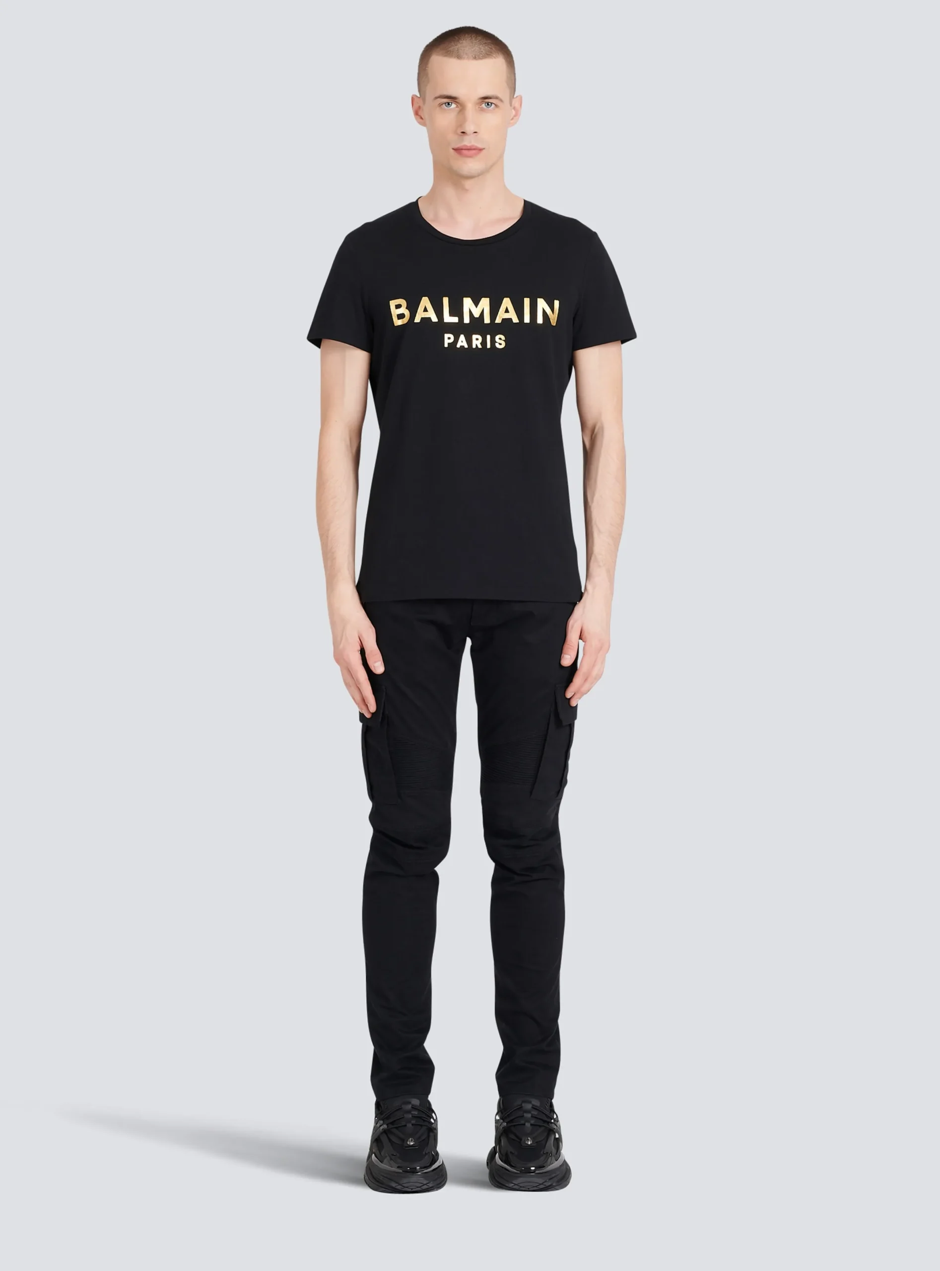 Store Eco-designed Cotton T-shirt With Paris Logo Print T-Shirts