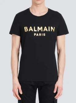 Store Eco-designed Cotton T-shirt With Paris Logo Print T-Shirts