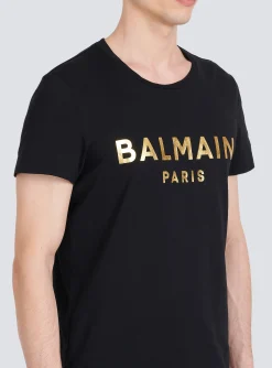 Store Eco-designed Cotton T-shirt With Paris Logo Print T-Shirts
