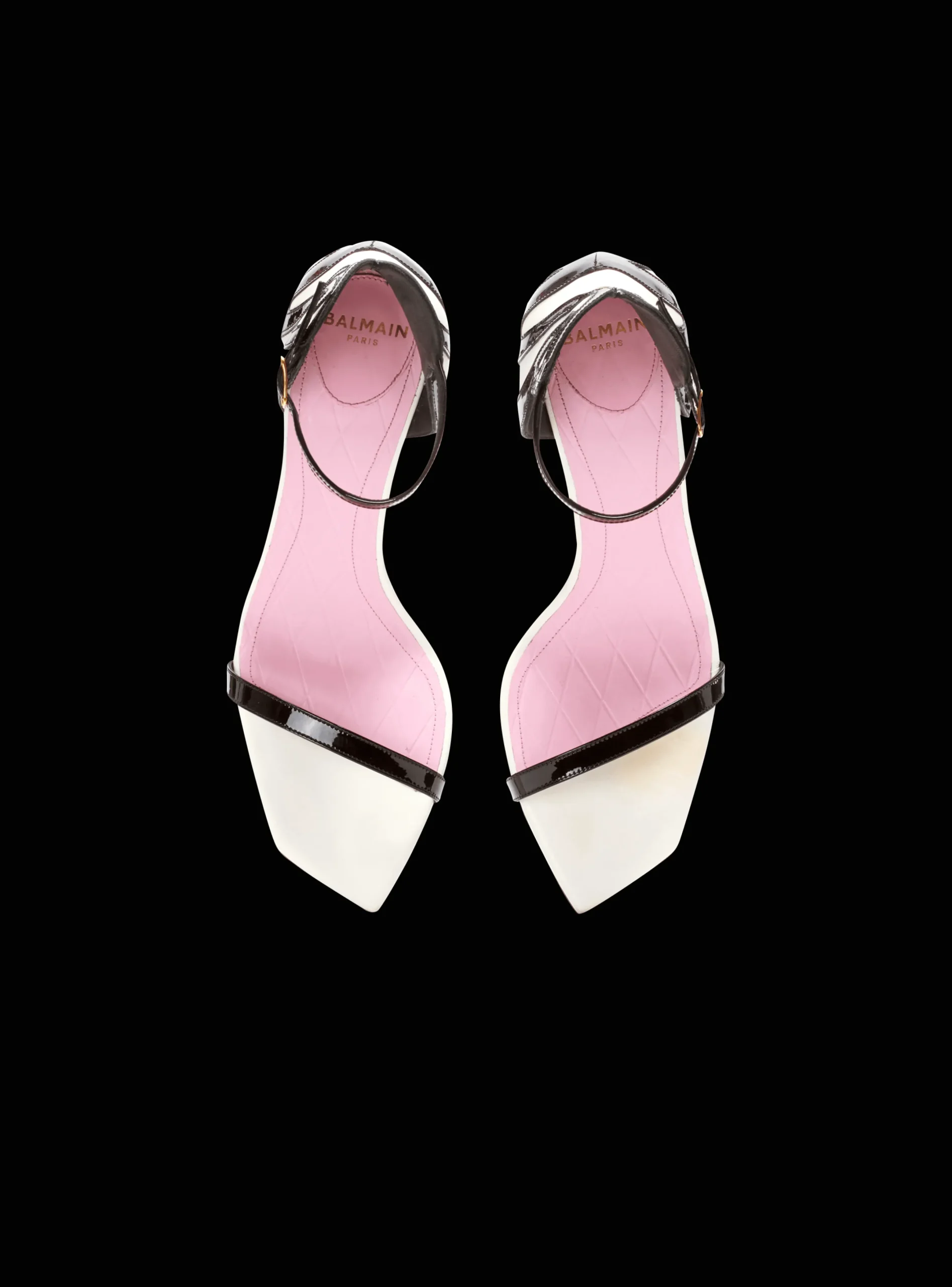 Cheap Eden Sandals In Two-tone Leather Women High Heels & Pumps