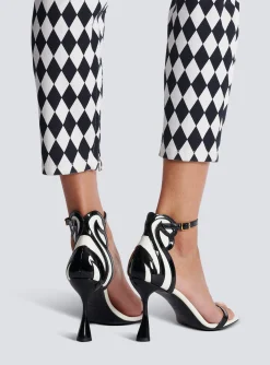 Cheap Eden Sandals In Two-tone Leather Women High Heels & Pumps