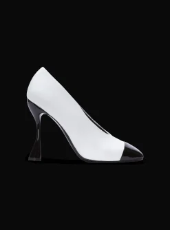 Sale Eden Two-tone Pumps In Lambskin And Patent Leather Women High Heels & Pumps