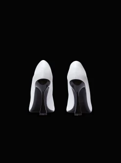 Sale Eden Two-tone Pumps In Lambskin And Patent Leather Women High Heels & Pumps