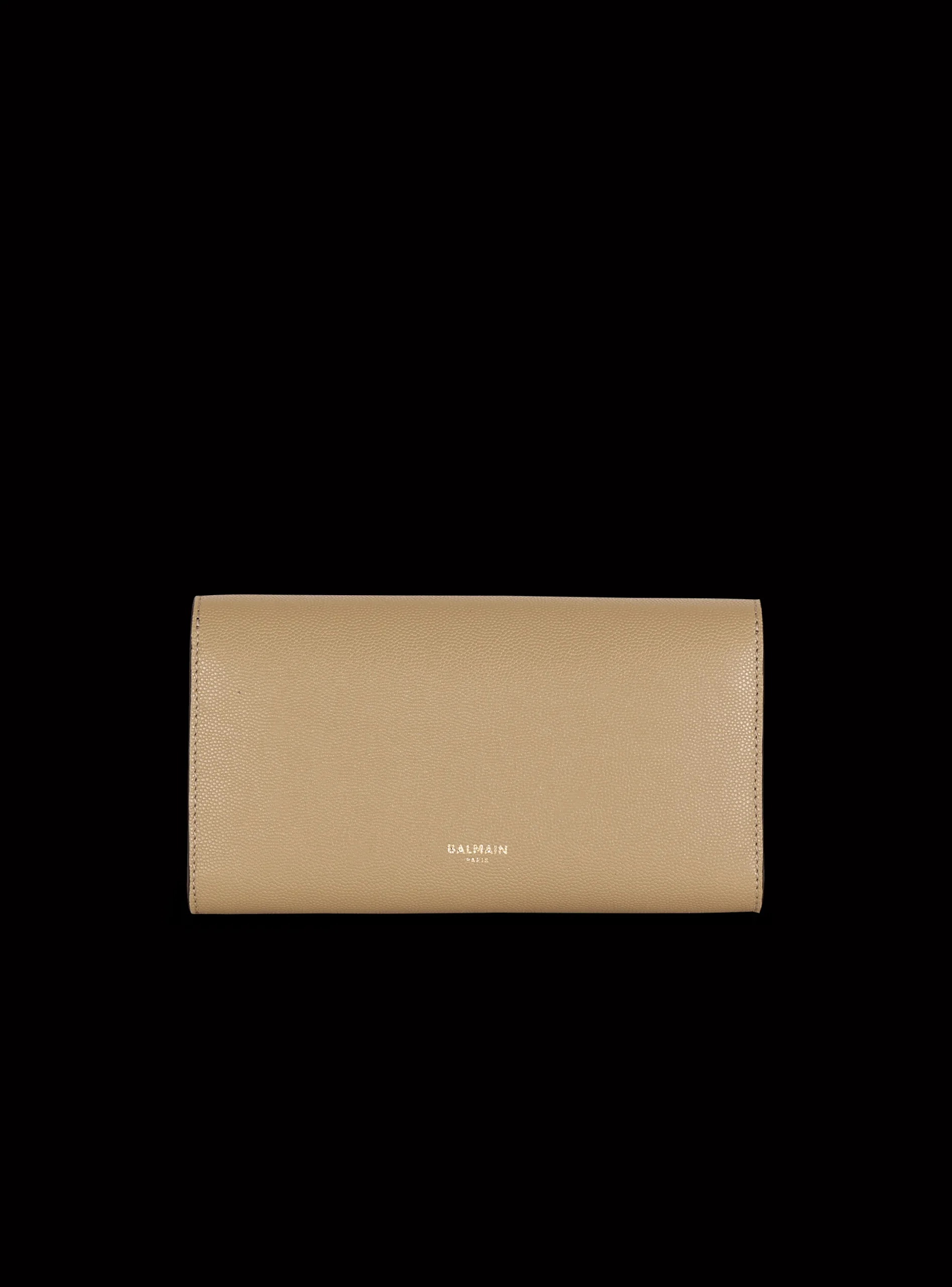 Flash Sale Emblème Grained Calfskin Clutch Women Small Leather Goods|Mini Bags