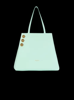 Shop Emblème Grained Calfskin Tote Bag Women Tote Bags|Shoulder Bags
