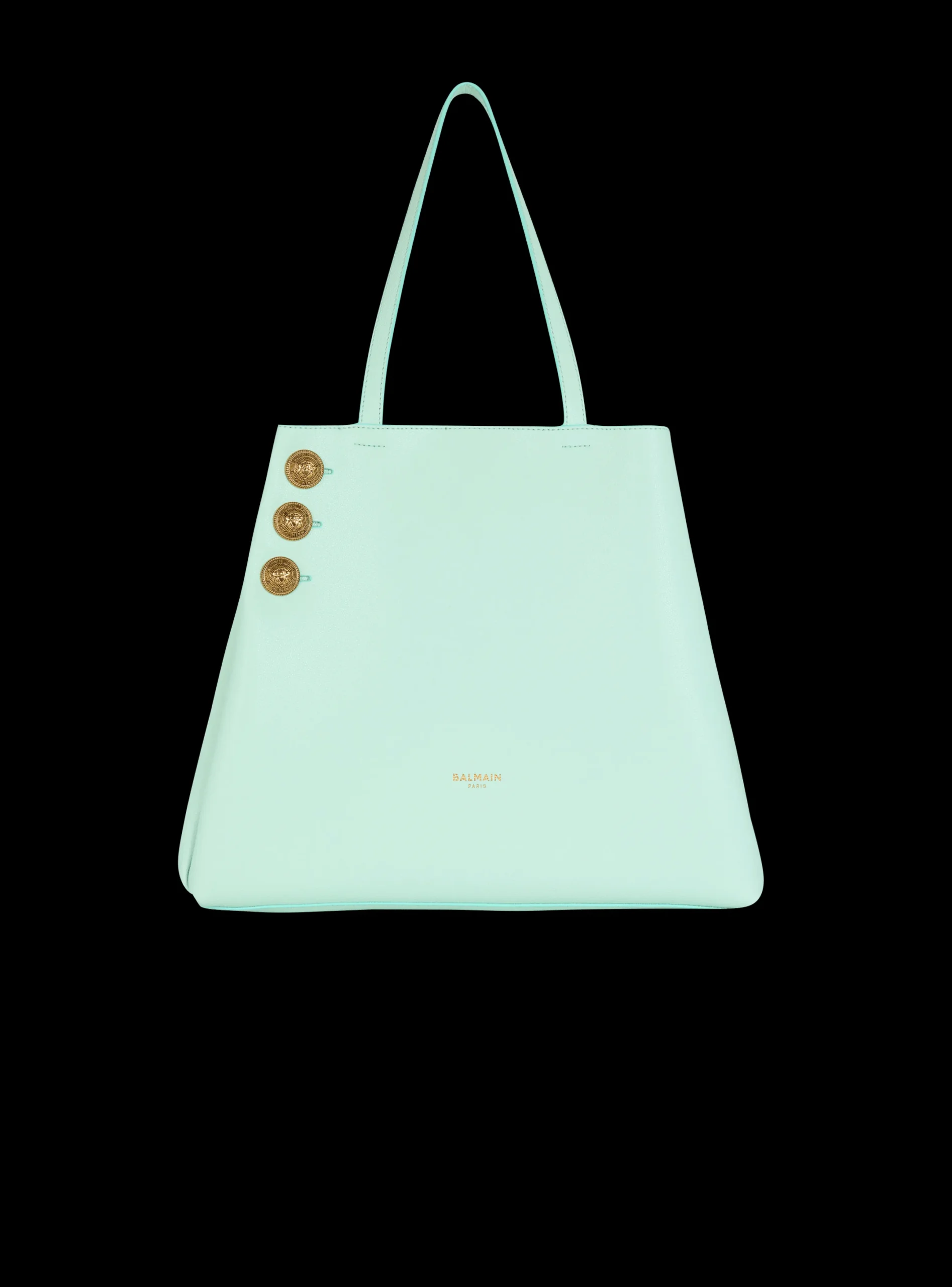 Shop Emblème Grained Calfskin Tote Bag Women Tote Bags|Shoulder Bags