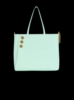 Shop Emblème Grained Calfskin Tote Bag Women Tote Bags|Shoulder Bags