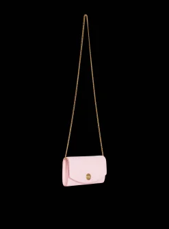 Shop Emblème Grained Calfskin Clutch Women Small Leather Goods|Mini Bags