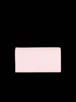 Shop Emblème Grained Calfskin Clutch Women Small Leather Goods|Mini Bags