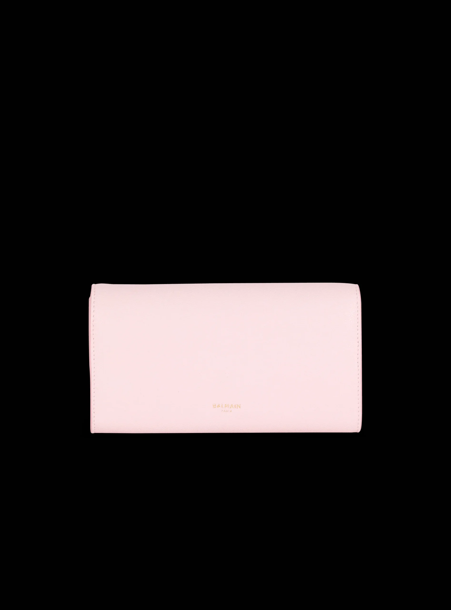 Shop Emblème Grained Calfskin Clutch Women Small Leather Goods|Mini Bags