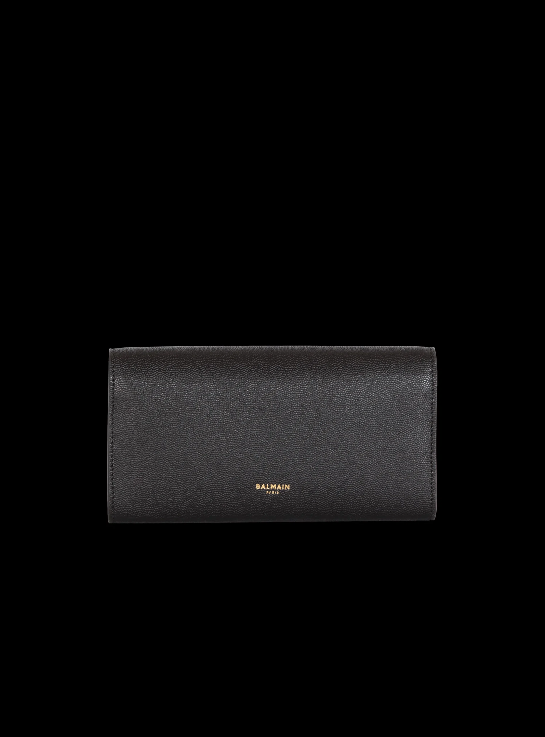 Best Sale Emblème Grained Calfskin Clutch Women Small Leather Goods|Mini Bags
