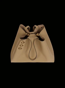 New Emblème Grained Calfskin Tote Bag Women Tote Bags|Shoulder Bags