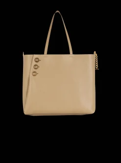 New Emblème Grained Calfskin Tote Bag Women Tote Bags|Shoulder Bags