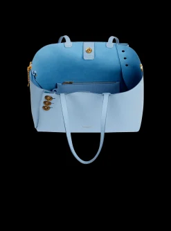 Discount Embl&egrave;me Grained Calfskin Tote Bag Women Tote Bags|Shoulder Bags