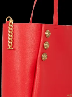 Discount Emblème Grained Leather Tote Bag Women Tote Bags|Shoulder Bags