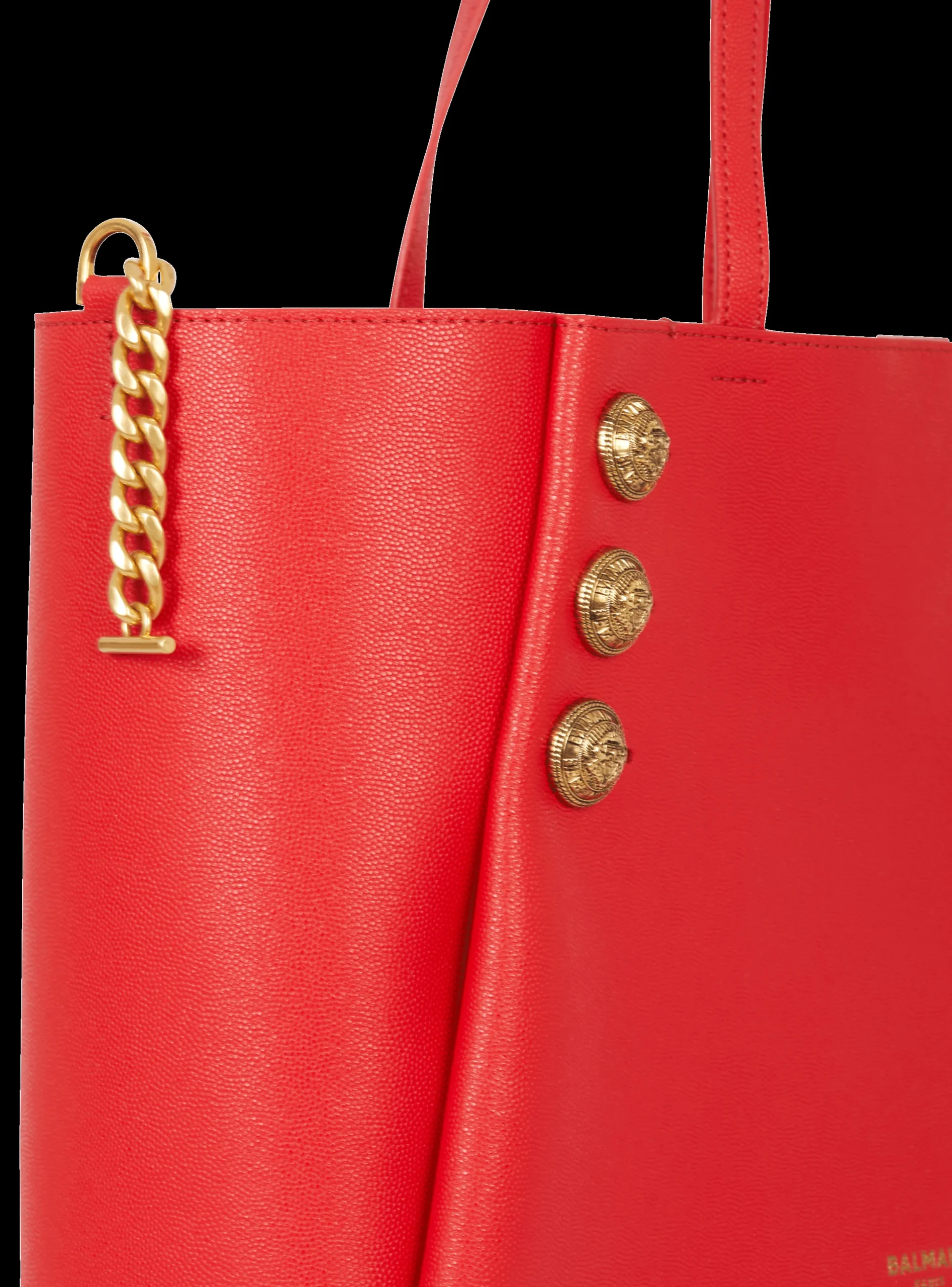 Discount Emblème Grained Leather Tote Bag Women Tote Bags|Shoulder Bags