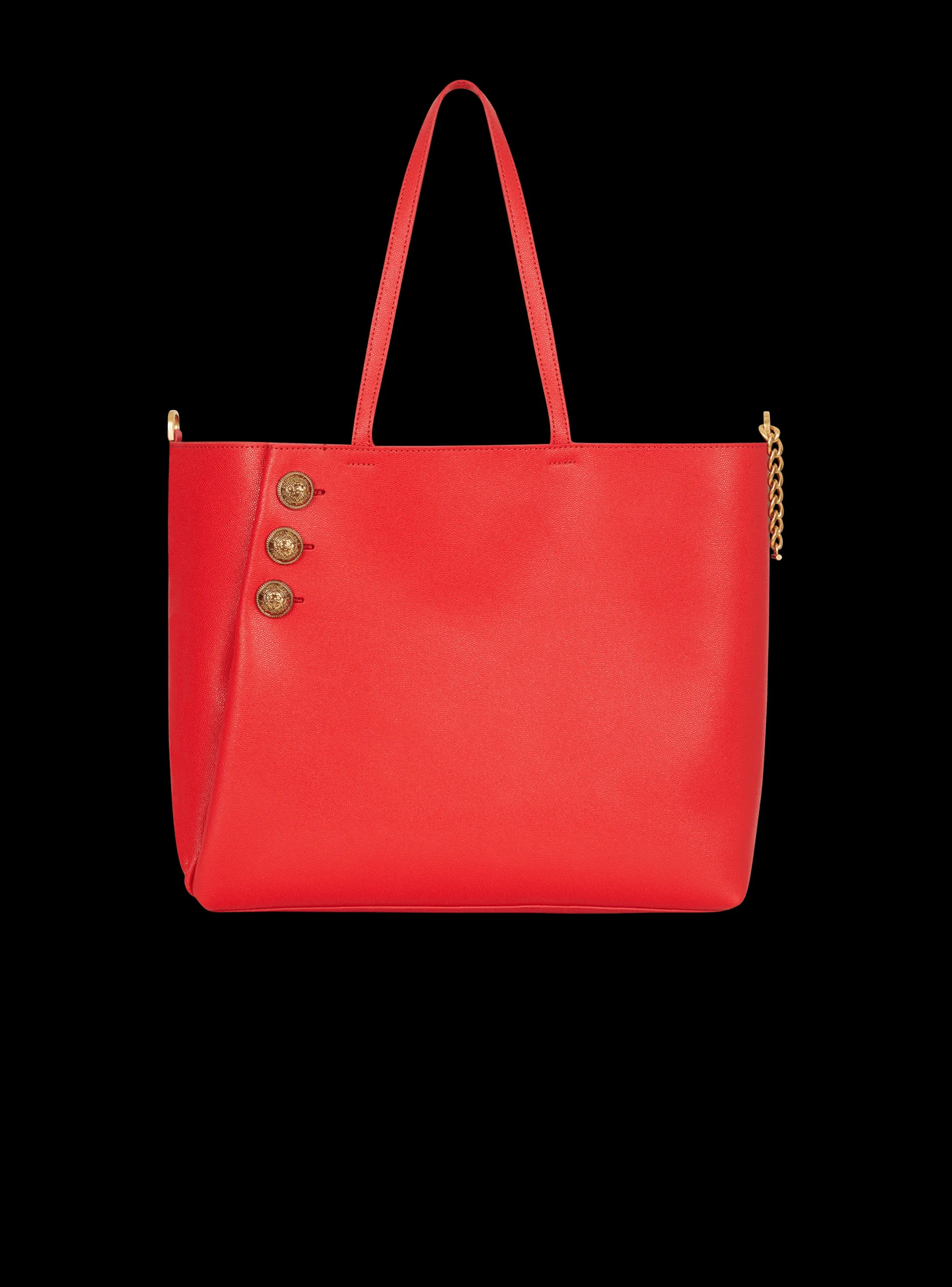 Discount Emblème Grained Leather Tote Bag Women Tote Bags|Shoulder Bags