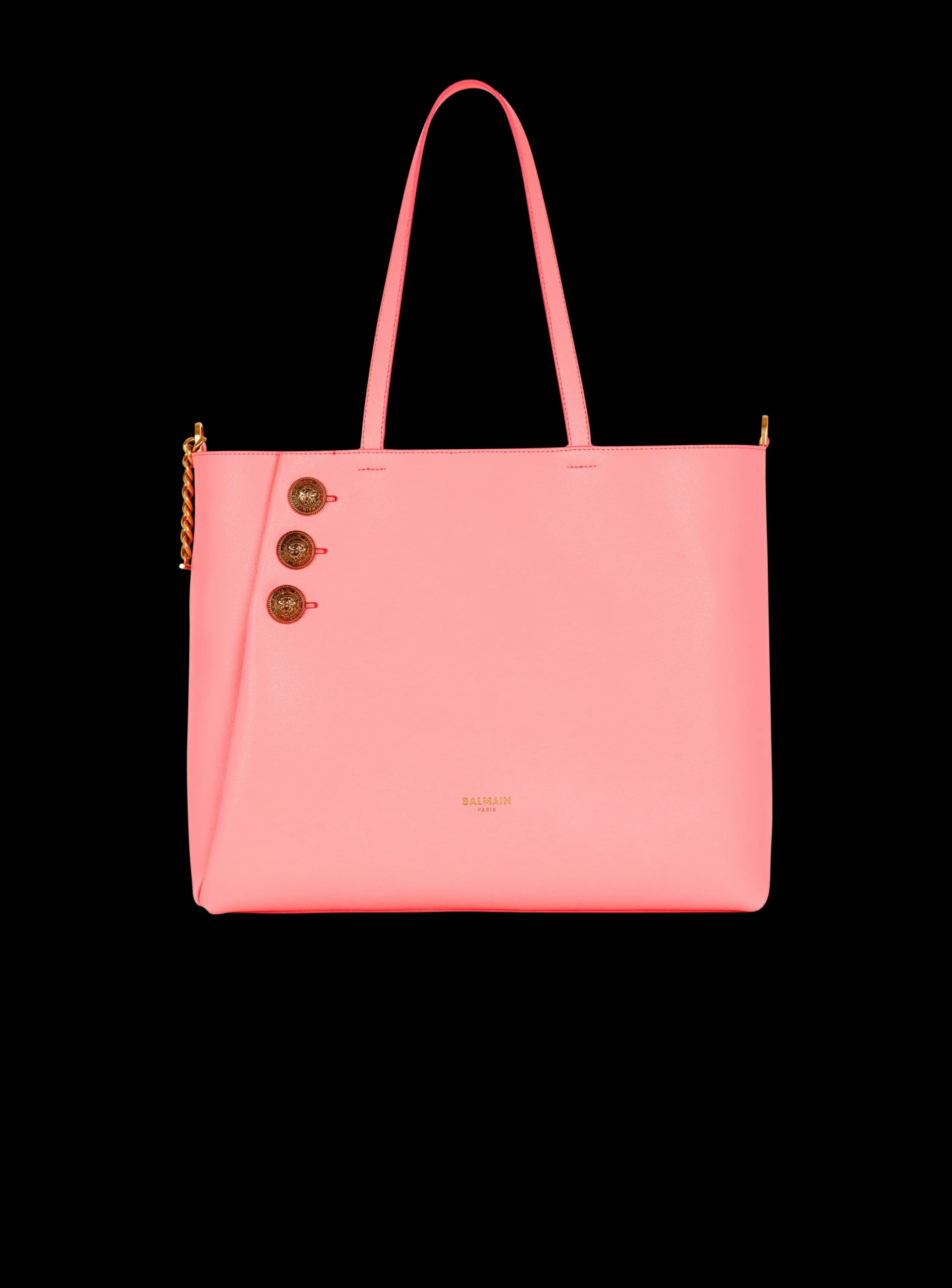 Hot Emblème Grained Leather Tote Bag Women Tote Bags|Shoulder Bags