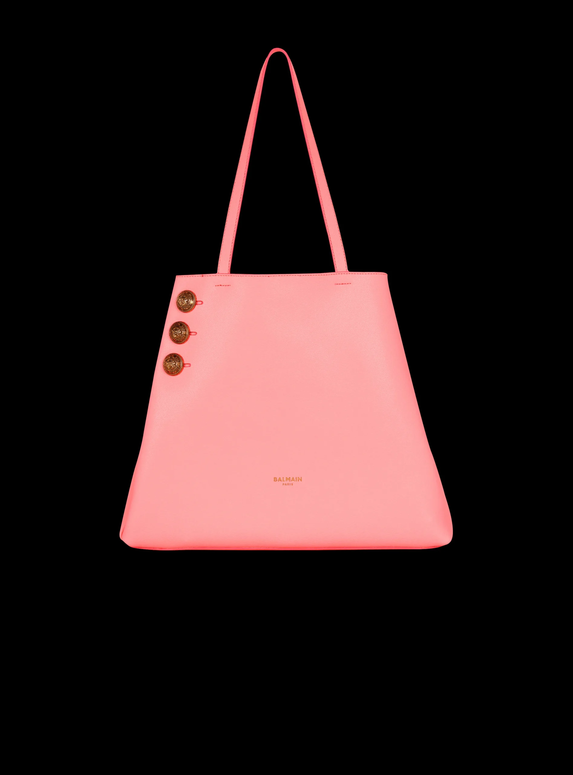 Hot Emblème Grained Leather Tote Bag Women Tote Bags|Shoulder Bags