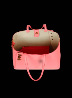 Hot Emblème Grained Leather Tote Bag Women Tote Bags|Shoulder Bags