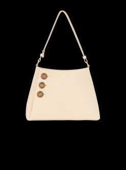 Clearance Embl&egrave;me Handbag In Grained Leather Women Shoulder Bags|Handbags