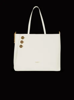 Discount Embl&egrave;me Leather Tote Bag Women Tote Bags|Shoulder Bags