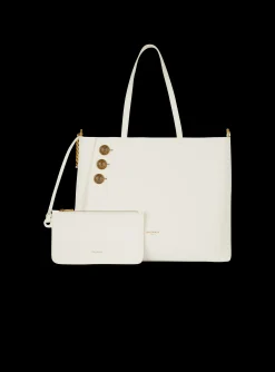 Discount Emblème Leather Tote Bag Women Tote Bags|Shoulder Bags