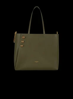 Flash Sale Embl&egrave;me Leather Tote Bag Women Tote Bags|Shoulder Bags