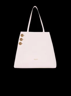 Online Emblème Leather Tote Bag Women Tote Bags|Shoulder Bags