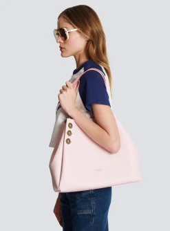 Online Emblème Leather Tote Bag Women Tote Bags|Shoulder Bags