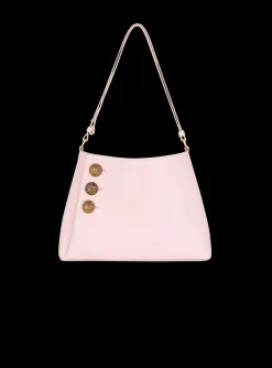 Shop Embl&egrave;me Shoulder Bag In Grained Calfskin Women Shoulder Bags|Emblème Bags