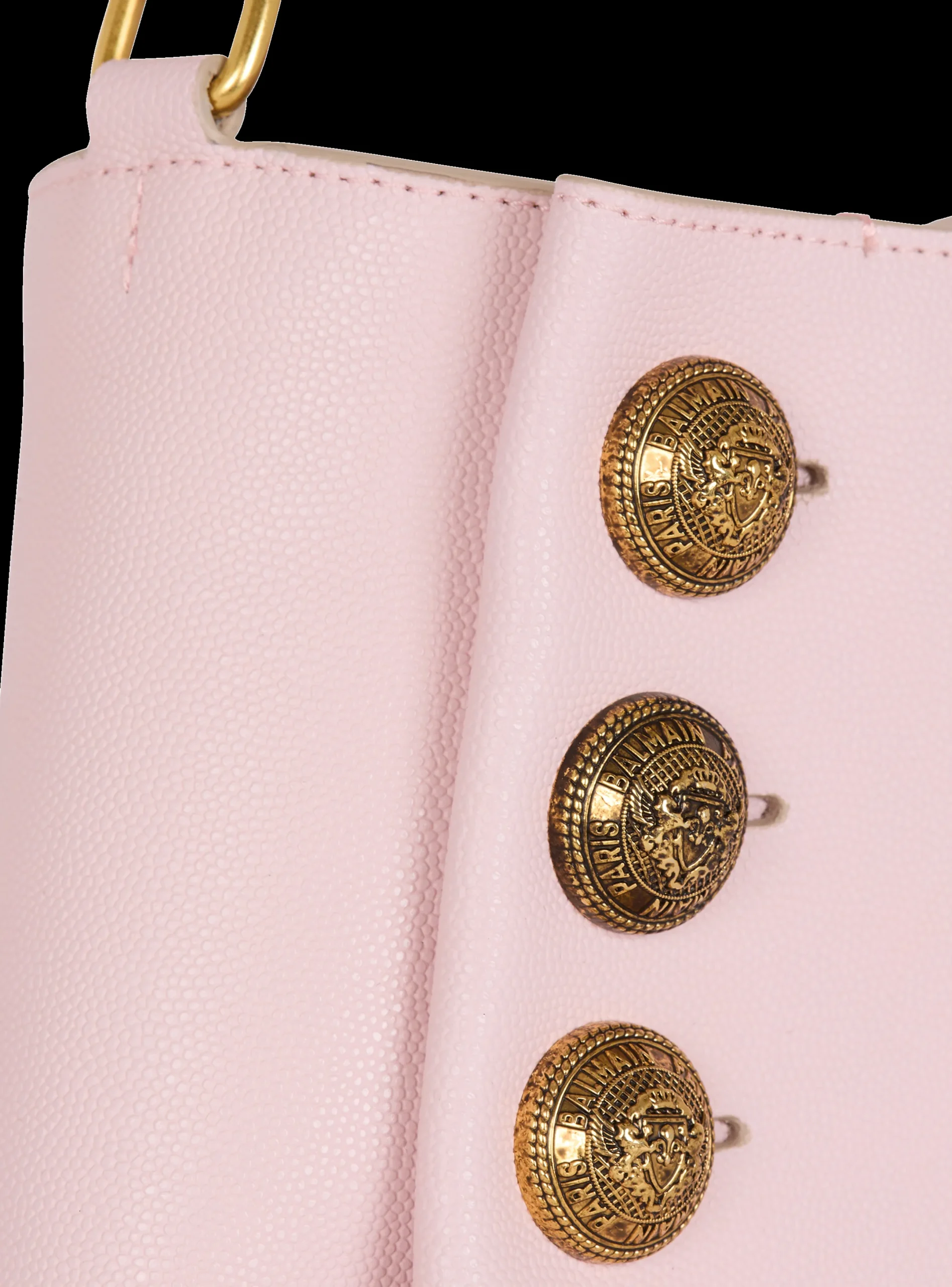 Shop Emblème Shoulder Bag In Grained Calfskin Women Shoulder Bags|Emblème Bags