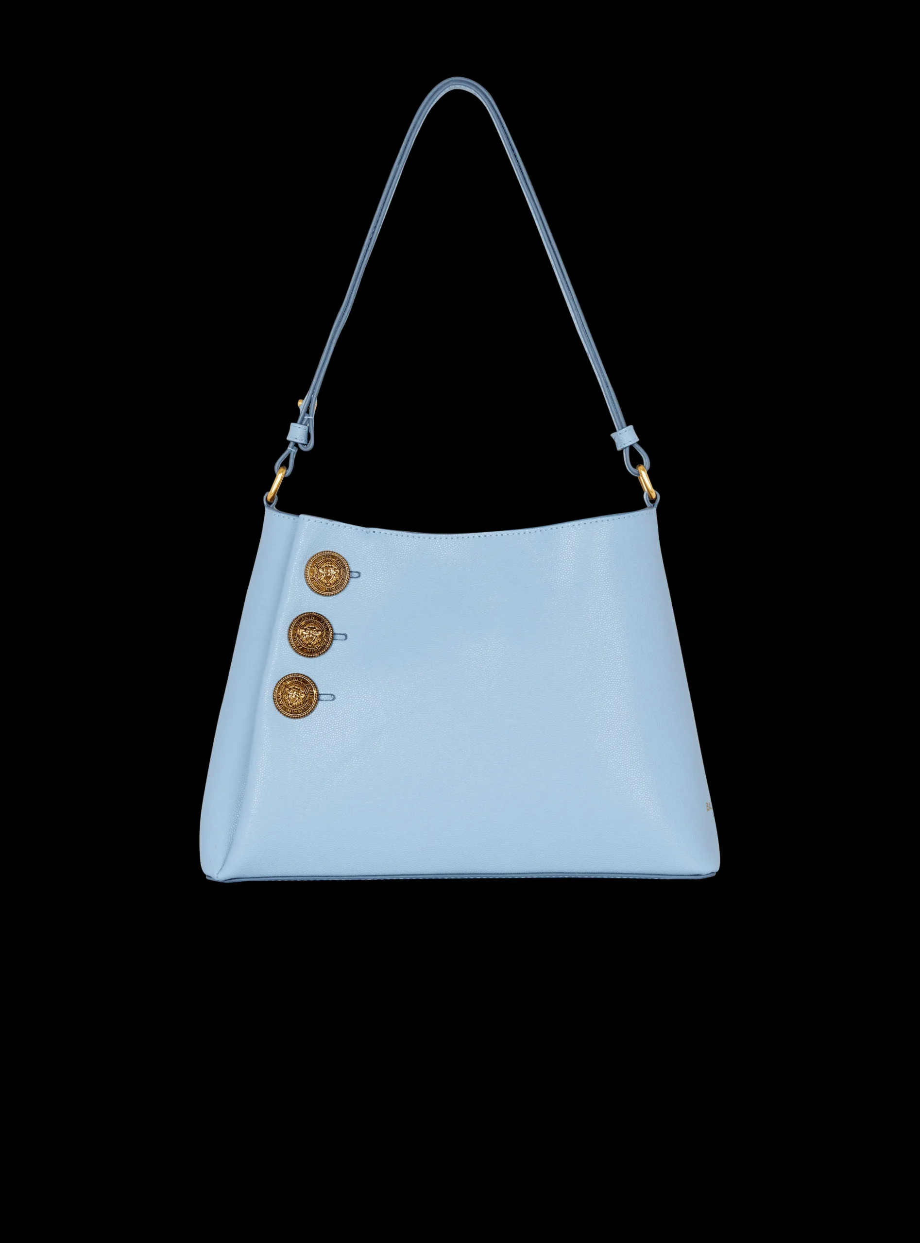 Best Emblème Shoulder Bag In Grained Calfskin Women Shoulder Bags|Emblème Bags