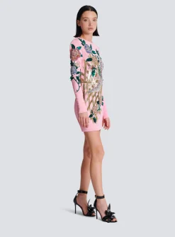 Sale Embroidered Roses Dress Women Dresses