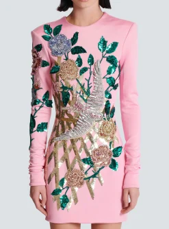 Sale Embroidered Roses Dress Women Dresses