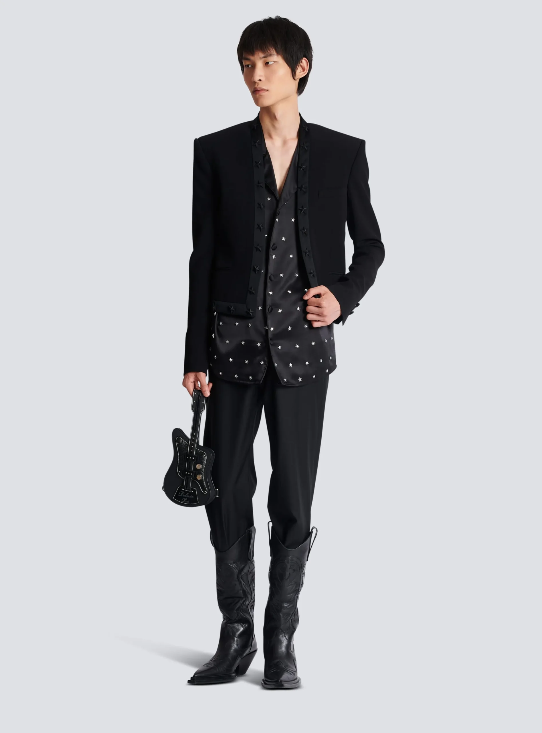 Sale Embroidered Silk Stars Shirt Shirts And Polos