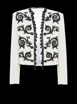 Discount Embroidered Velvet Spencer Jacket Jackets And Blazers